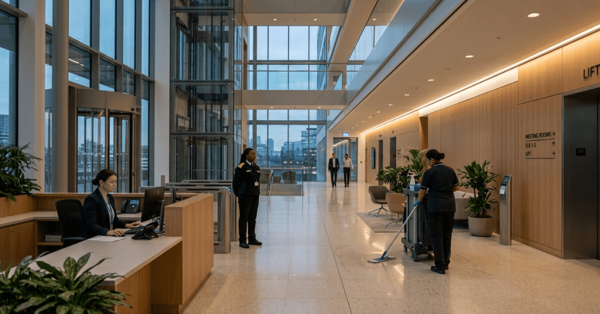The Benefits of Combining Frontline Security and Cleaning in One Contract
